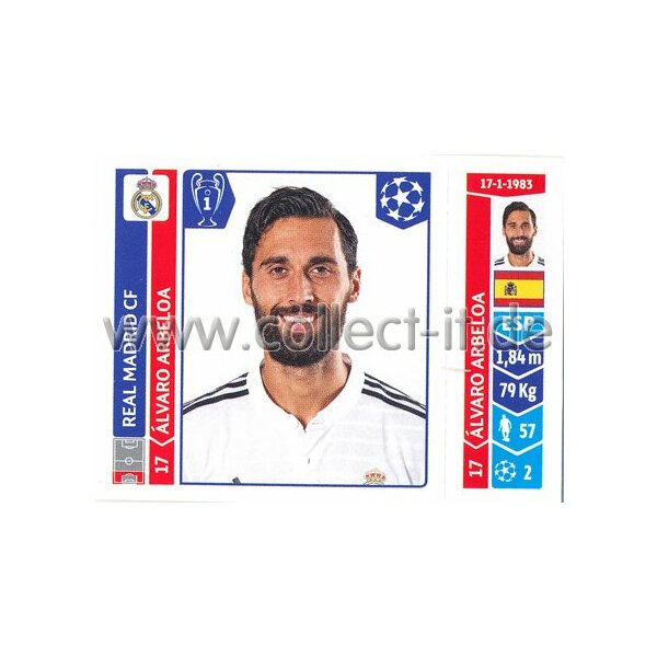 Sticker 122 - alvaro Arbeloa - Real Madrid CF