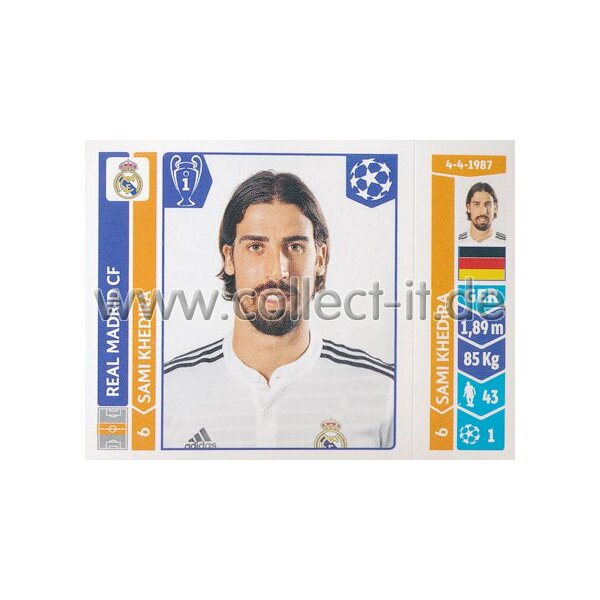 Sticker 124 - Sami Khedira - Real Madrid CF