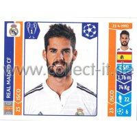 Sticker 125 - Isco - Real Madrid CF