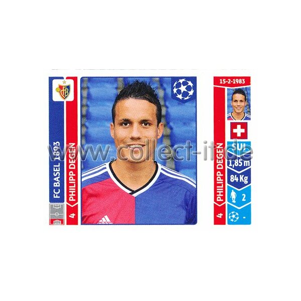 Sticker 128 - Philipp Degen - FC Basel 1893