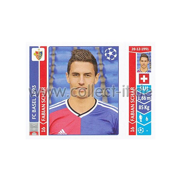 Sticker 129 - Fabian Schär - FC Basel 1893