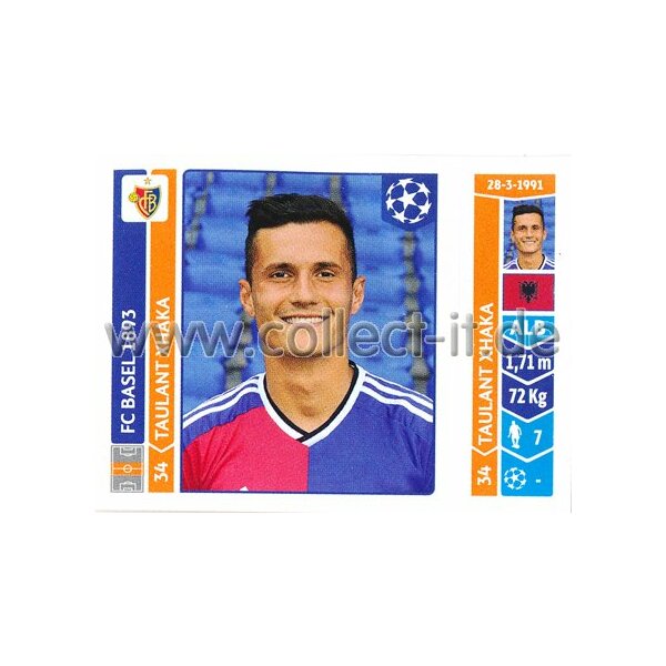 Sticker 133 - Taulant Xhaka - FC Basel 1893