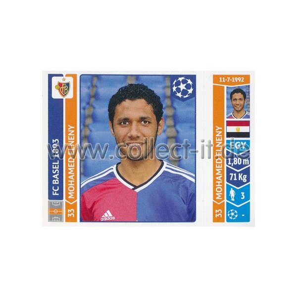 Sticker 141 - Mohamed Elneny - FC Basel 1893