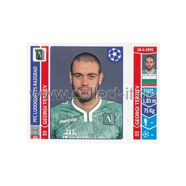 Sticker 165 - Georgi Terziev - PFC Ludogorets Razgrad