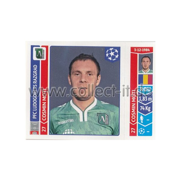 Sticker 166 - Cosmin Moti - PFC Ludogorets Razgrad