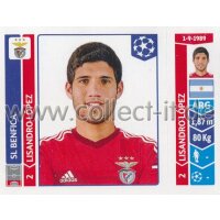 Sticker 193 - Lisandro Lopez - SL Benfica