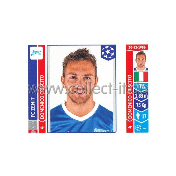 Sticker 203 - Domenico Criscito - FC Zenit