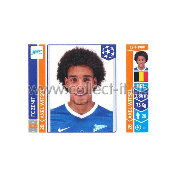 Sticker 204 - Axel Witsel - FC Zenit