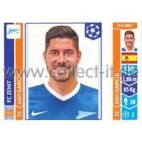 Sticker 205 - Javi Garcia - FC Zenit