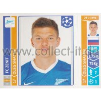 Sticker 207 - Oleg Shatov - FC Zenit