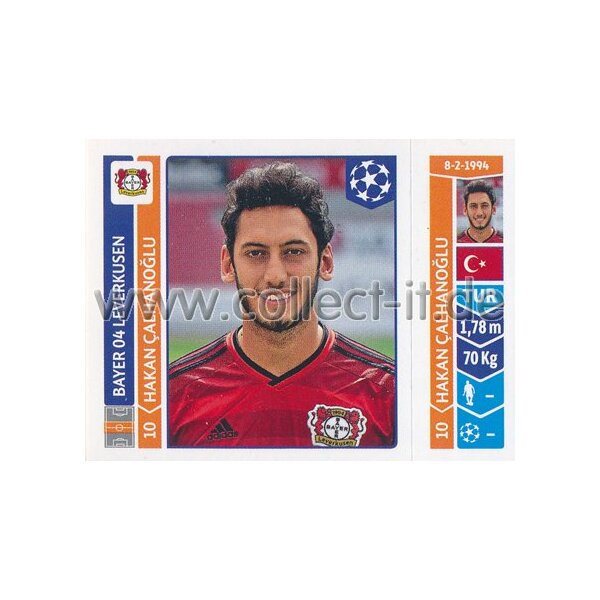 Sticker 225 - Hakan calhano?lu - Bayer 04 Leverkusen