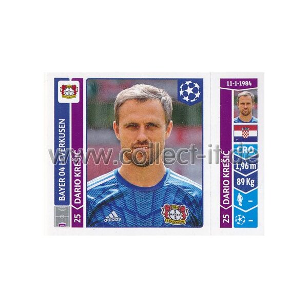 Sticker 228 - Dario Kresic - Bayer 04 Leverkusen