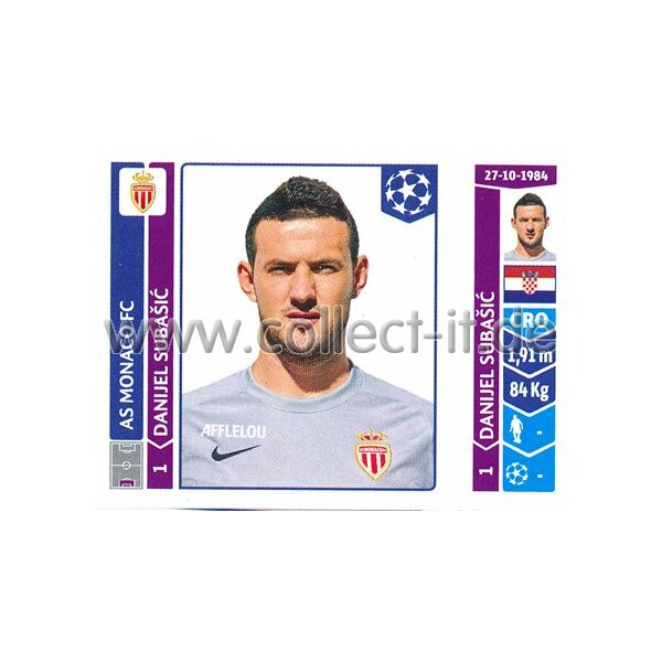 Sticker 235 - Danijel Subasic - AS Monaco FC