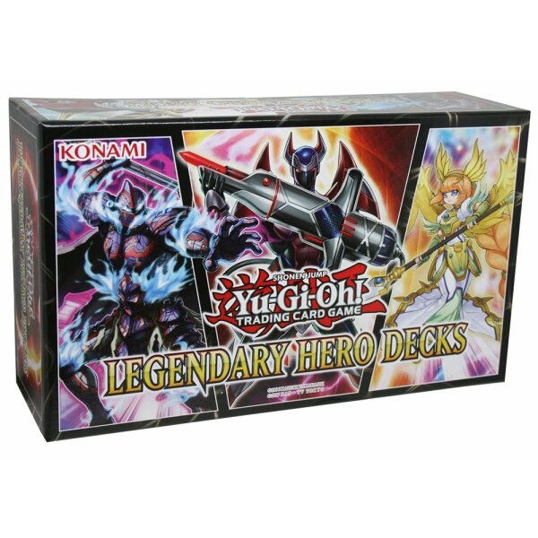 Yu-Gi-Oh - Legendary Hero Decks 1 Box - Deutsch