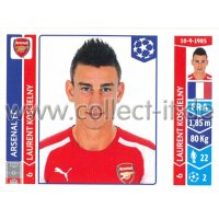 Sticker 256 - Laurent Koscielny - Arsenal FC