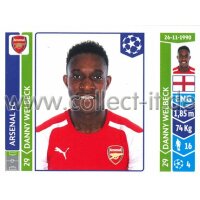 Sticker 262 - Danny Welbeck - Arsenal FC