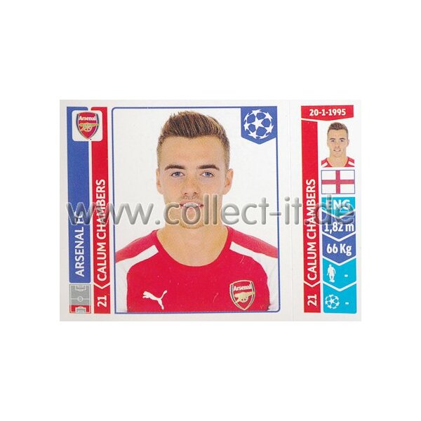 Sticker 265 - Calum Chambers - Arsenal FC