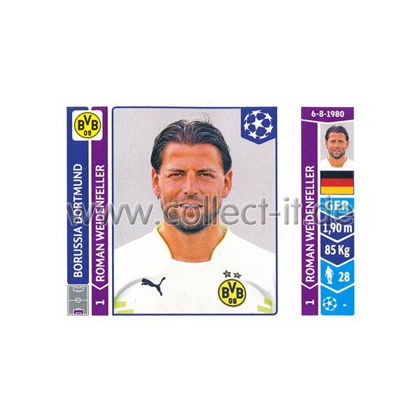 Sticker 271 - Roman Weidenfeller - Borussia Dortmund