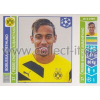 Sticker 287 - Pierre-Emerick Aubameyang - Borussia Dortmund