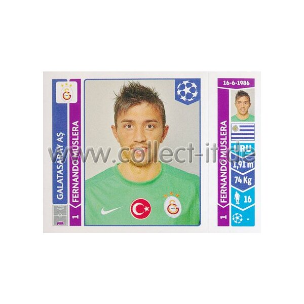 Sticker 289 - Fernando Muslera - Galatasaray AS