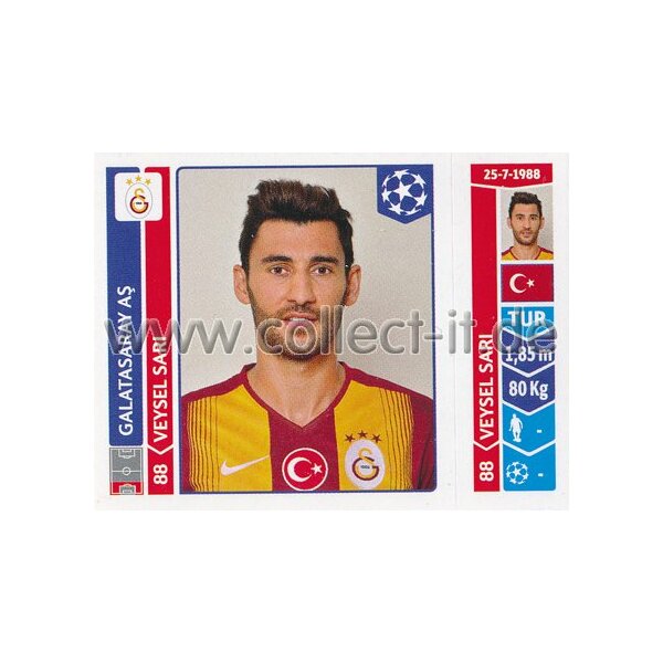 Sticker 290 - Veysel Sari - Galatasaray AS