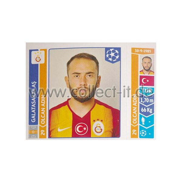 Sticker 296 - Olcan Adin - Galatasaray AS