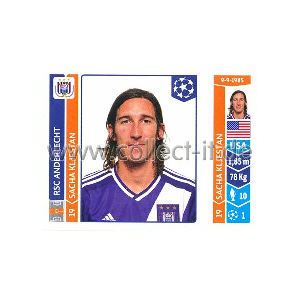Sticker 321 - Sacha Kljestan - RSC Anderlecht