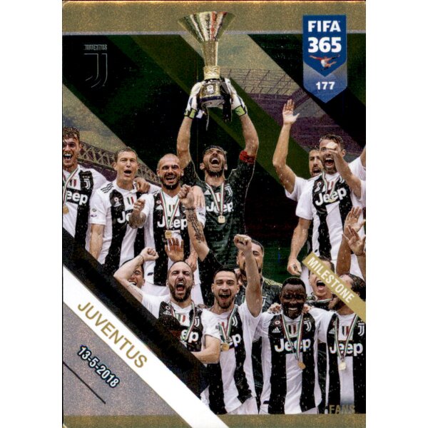 Fifa 365 Cards 2019 - 177 - Juventus Milestone - Milestone