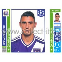 Sticker 324 - Matias Suarez - RSC Anderlecht