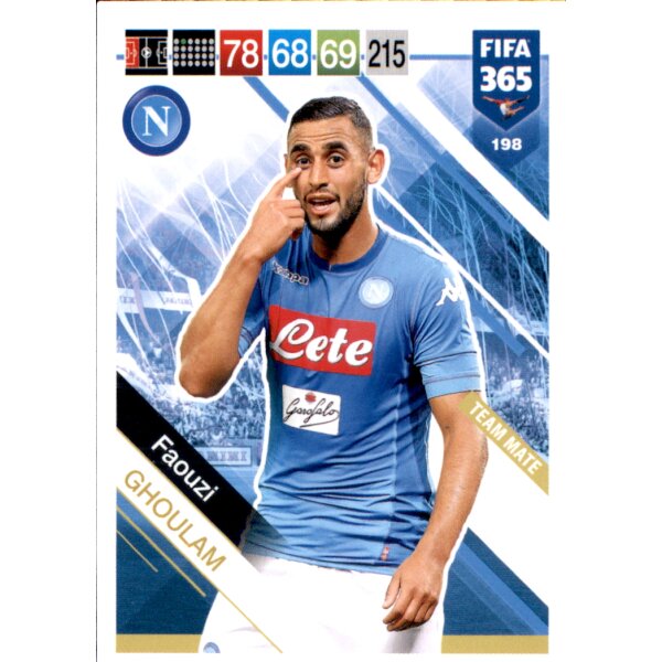 Fifa 365 Cards 2019 - 198 - Faouzi Ghoulam - Team Mate