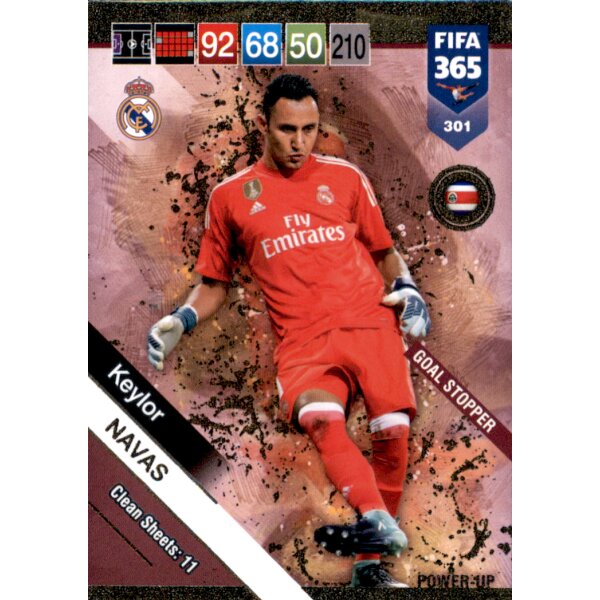 Fifa 365 Cards 2019 - 301 - Keylor Navas - Goal Stopper