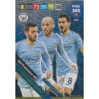 Fifa 365 Cards 2019 - 337 - Bernado Silva / David Silva /...