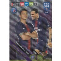 Fifa 365 Cards 2019 - 346 - Thiago Silva / Dani Alves -...