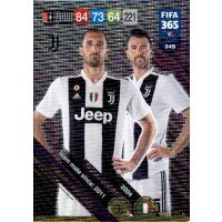 Fifa 365 Cards 2019 - 349 - Giorgio Chiellini / Andrea...