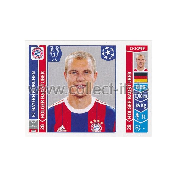 Sticker 359 Holger Badstuber FC Bayern München