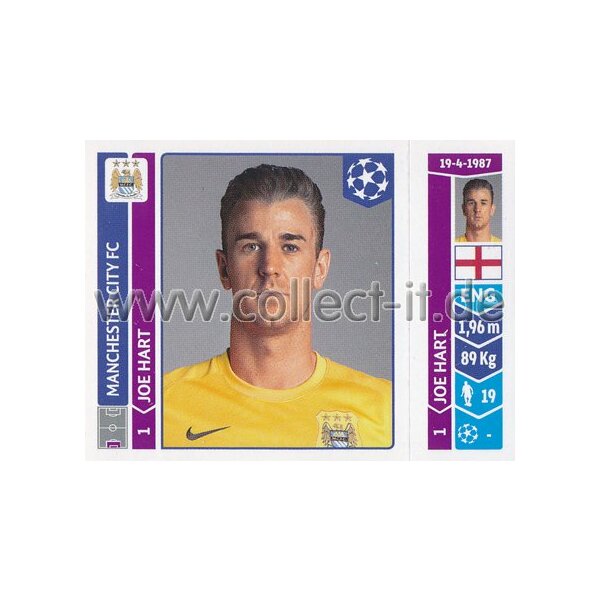 Sticker 363 - Joe Hart - Manchester City FC