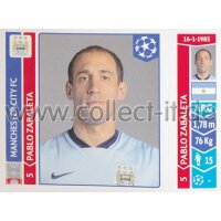 Sticker 364 - Pablo Zabaleta - Manchester City FC