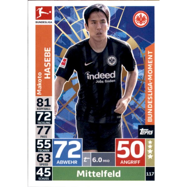 MX 117 - Makoto Hasebe - Bundesliga-Moment