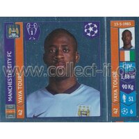 Sticker 369 - Yaya Toure - Manchester City FC