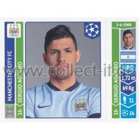 Sticker 371 - Sergio Agüero - Manchester City FC