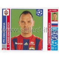 Sticker 384 - Sergei Ignashevich - PFC CSKA Moskva