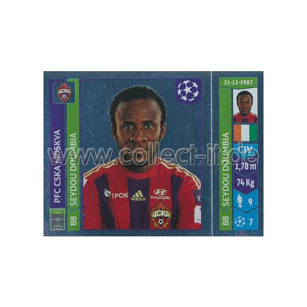 Sticker 391 - Seydou Doumbia - PFC CSKA Moskva