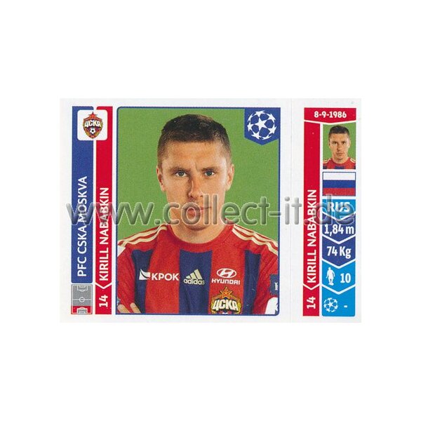 Sticker 394 - Kirill Nababkin - PFC CSKA Moskva