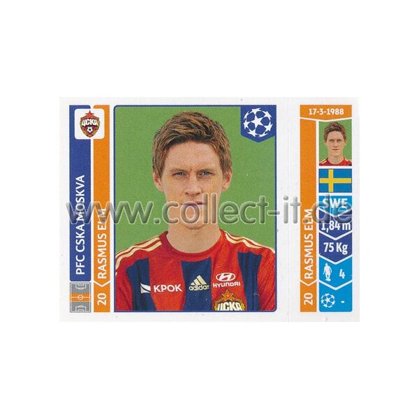 Sticker 395 - Rasmus Elm - PFC CSKA Moskva