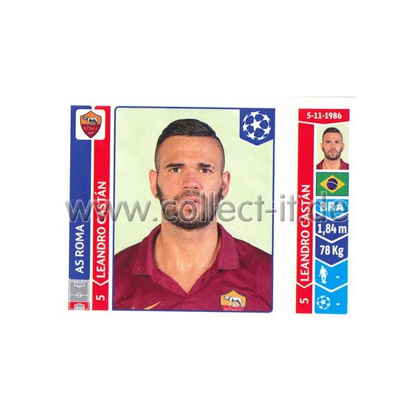 Sticker 402 - Leandro Castan - AS Roma