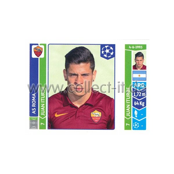 Sticker 407 - Juan Iturbe - AS Roma