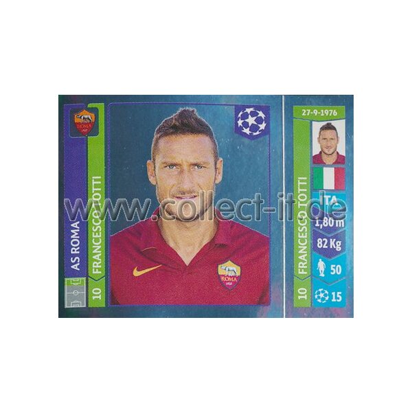 Sticker 408 - Francesco Totti - AS Roma