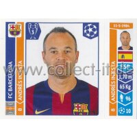 Sticker 424 - Andres Iniesta - FC Barcelona