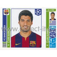 Sticker 425 - Luis Suarez - FC Barcelona