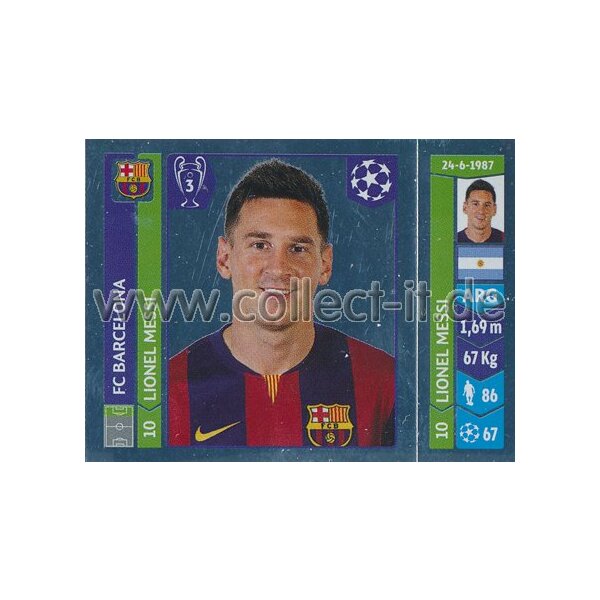 Sticker 426 - Lionel Messi - FC Barcelona